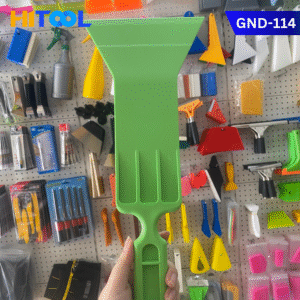 Gạt nhựa dài, lưỡi cứng 17cm x 39cm GND114