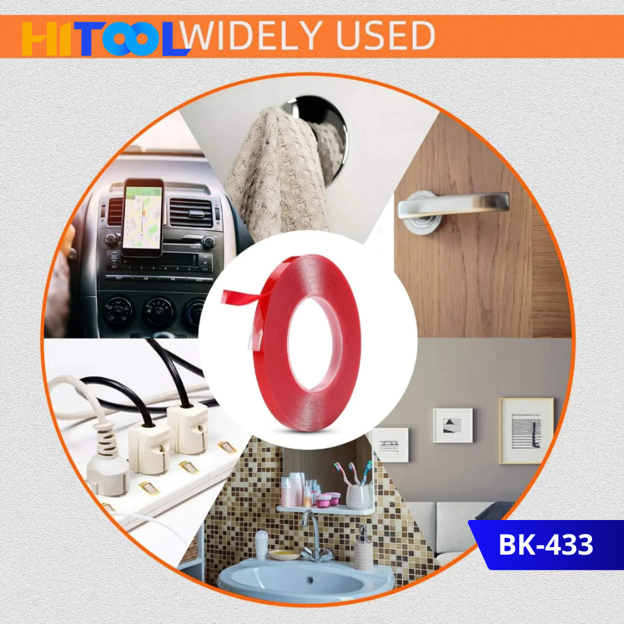 Băng keo trong siêu dính BK434 0.8cm