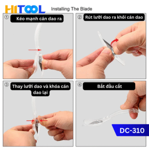 Dao cắt phim cách nhiệt, decal DC301