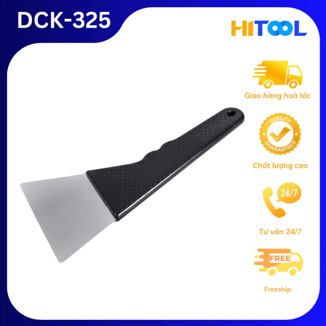 Gạt thép vệ sinh kính ô tô, nhà kính dán phim cách nhiệt DCK324