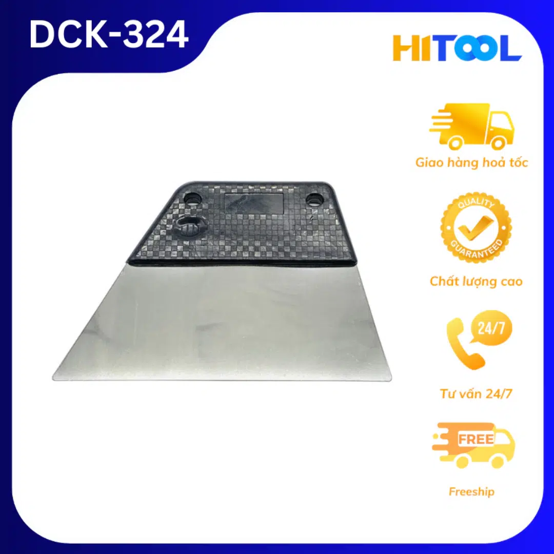 Gạt thép vệ sinh kính ô tô, nhà kính dán phim cách nhiệt DCK324 - ảnh 1
