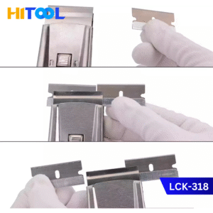 Hộp 100 Lưỡi Cạo bằng thép LCK318