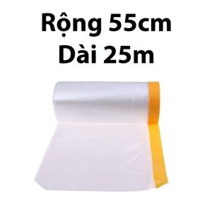 Băng keo màng bọc nilon kích thước 55cm x 25m  MB438